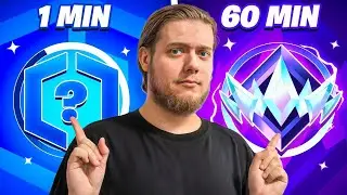 JAKĄ RANGĘ WBIJE w 60 MINUT w Fortnite?