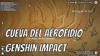 Enter the Aerophidian Cave - Hadramavet Desert - Genshin Impact