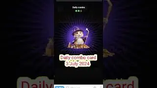 Hamster kombat Daily combo card 03 July _ 04 July