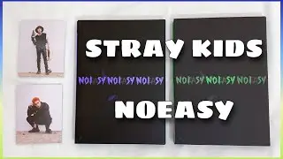🤡 РАСПАКОВКА АЛЬБОМОВ Stray Kids - NOEASY (A, B ver.) | kpop album unboxing, pt. 1