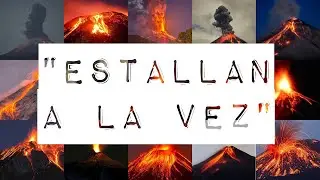 Anillo de Fuego: Más de 15 Volcanes entran en Erupción
