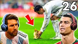 Messi & Ronaldo react to Funny Clips 26!