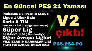 NEW PS4/PS5/PC PES2021 Transfer Yaması v2 sürümü ÇIKTI -| ps4 ps5 pes 2021 güncel yama sorunu çözümü