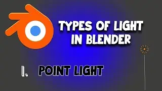 point light in blender
