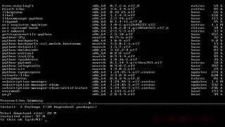 Docker Image building for CentOS