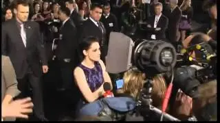 Breaking Dawn Part 1 World Premiere Robert Pattinson, Taylor Lautner & Kristen Stewart Interview