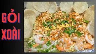 Cách làm Gỏi Xoài chua ngọt rất ngon,ăn là nghiền 👍.