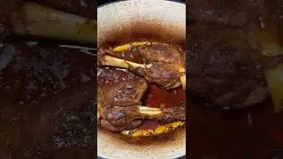 Oven roasted Lamb Shanks