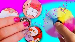 DIY СПИННЕР ЗА 5 МИНУТ СВОИМИ РУКАМИ Как сделать спиннер своими руками? DIY FIDGET SPINNERS
