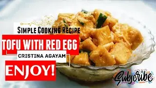 Tofu with red Eggs ( easy recipe, Budget Friendly)