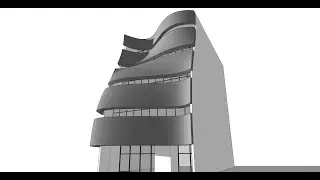 3D modeling a curved facade using Sketchup