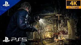 Resident Evil 4 Remake NEW 8 Minutes Exclusive Gameplay (4K 60FPS HDR)