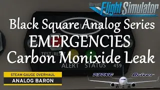 EMERGENCY! Carbon Monoxide Leak Detected | Black Square Analog Series Failures demonstration