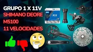 GRUPO SHIMANO DEORE 1X11V - ALIEXPRESS