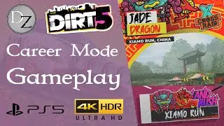 DIRT 5 - Career Mode Gameplay - Land Rush Xiamo Run [4K UHD HDR 60FPS]