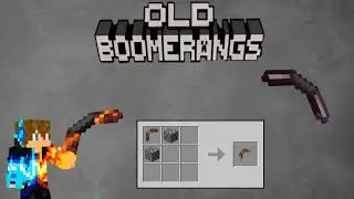 Горячие и холодные бумеранги в Minecraft!