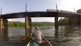 Rapids under Muncy Rail Road Bridge