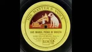 Nellie Melba - "Ave Maria, piena di grazia", Otello (Verdi) 1910