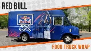 Red Bull Basketball - Food Truck Wrap