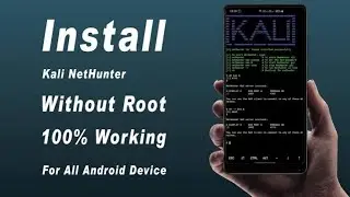 How to install kali nethunter without root on android ✔️ kali linux ko kaise install kare android me