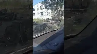 Бахмут, обстрел на карьере #бахмут #обстрел #бомбёжка  #войнаукраина #shorts