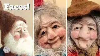 7 Tips for Needle Felted Faces