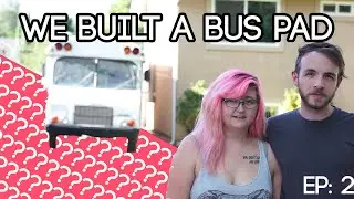 DIY Backyard Wedding with a BUS PAD BUILD-OUT - EP: 2