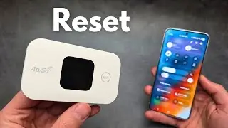 How to RESET 4G LTE MiFi WiFi Portable Router Modem to Factory Settings