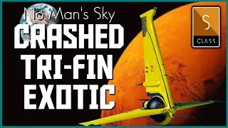 No Man's Sky Next Gen - Crashed Yellow Tri-Wing Exotic Ship - Finding Exotics in No Mans Sky 2021