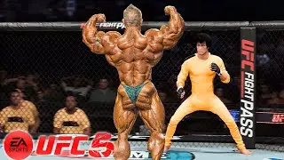 UFC4 Bruce Lee vs Flex Lewis EA Sports UFC 4 - Epic Fight