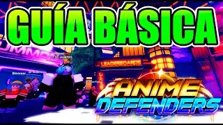 TODOS LOS CODES💎GUÍA PARA EMPEZAR en 🌀 ANIME DEFENDERS 🌀 