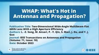 Two-Dimensional Wide-Angle Multibeam Flat GRIN Lens With a High Aperture Efficiency