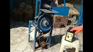 ✅ Branch cutter with a homemade frequency converter