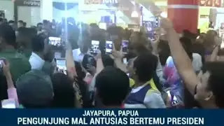 JOKOWI BLUSUKAN KE MALL JAYAPURA