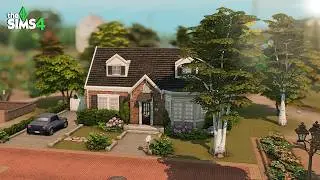 Small Starter House | Sims 4 Speed Build | NO CC