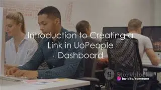 How to create a link on the UoPeople learning dashboard