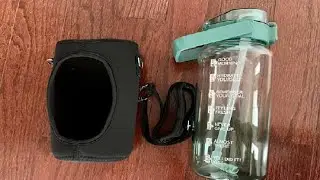 DEARRAY Large Sports Glass Water Bottle Review, Amazing quality and no leaking