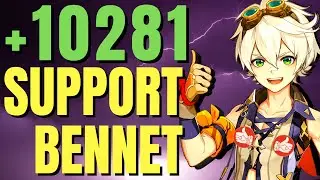 SUPPORT BENNET| 10K+ HEALING OVERTIME & BONUS DMG