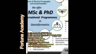 Unlocking Opportunities in Geoinformatics: MS and PhD Programs Explained