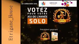 [Spécial] Les Robinson d'Or - Votez pour le meilleur jeu solo 2024 !!