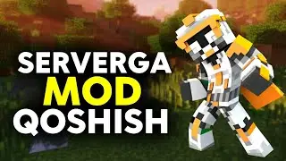 SERVERGA MOD QOSHISH JUDA OSON●UZBEKCHA MINECRAFT