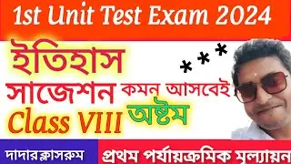 Class 8 History First Unit Test Suggestion 2024/Class 8 1st Unit Itihas Question