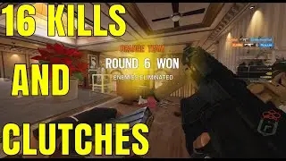 16 Kills and Clutches - Rainbow Six Siege Highlights