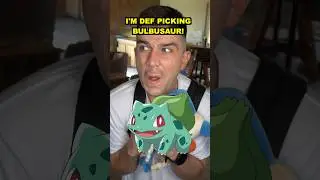 10yr old chooses FIRST Pokémon… but in REAL LIFE!! 😳😂 #pokemon #pokemonskits #pokemoncards