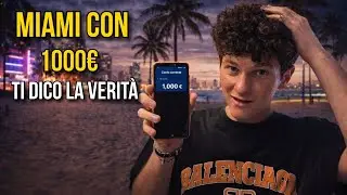 Tutti dicono che Miami è solo per ricchi... io l'ho vissuta con 1000€