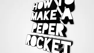 how to make a paper rocket😱😱