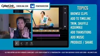 How to Use PowerDirector for Mobile Video Editing at Home / Video Editing for Beginners