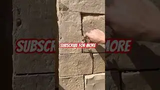 DIY Artificial Stone Wall #construction #artificialstone #diy #stone #naturalstonedesign #shorts