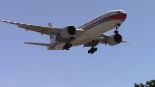 China Cargo Airlines Boeing 777-200LR/F [B-2082] landing at LAX