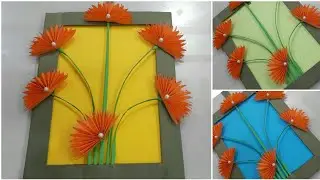 DIY Beautiful Wall Hanging-Room Decor Idea-Easy Paper Craft-DIY Art Craft Videos-Cardboard Reuse